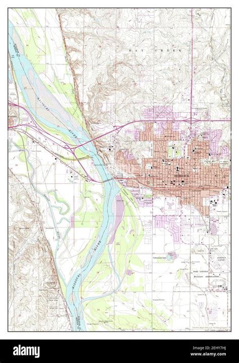 Bismarck, North Dakota, map 1962, 1:24000, United States of America by ...