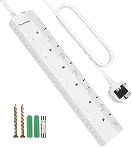 M Extension Lead Way Individually Switched Mscien Surge Protected