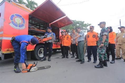 Pimpin Apel Siaga Bencana Pj Wali Kota Ingatkan Mitigasi Bencana Saat