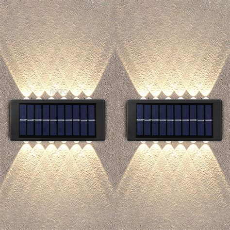 Luz Solar De Dupla Face 12 LEDS