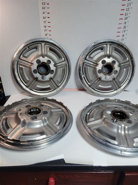 Ford Galaxie Mustang Oem Mag Style Wheel Covers