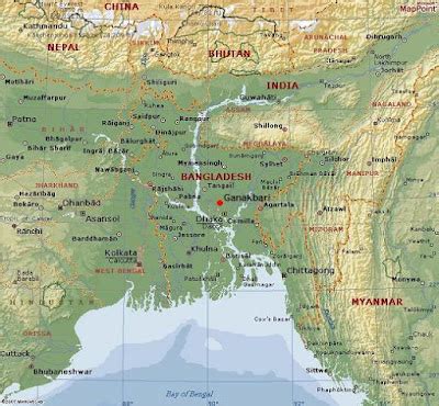 Gazipur District: Map Gazipur District