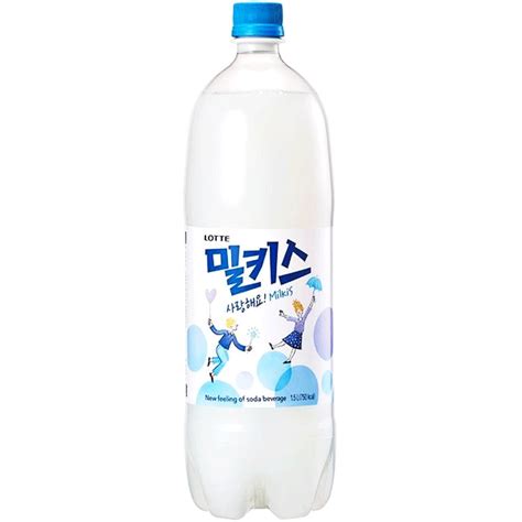 Lotte Milkis 15l Refreshing Korean Milk Soda Blend