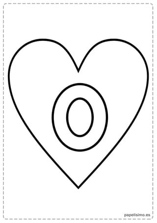 Numeros Con Corazones Para Imprimir Blanco Y Negro Pdf