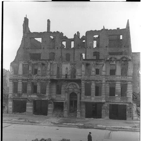 Negativ Ruine Nürnberger Straße 68 und 69 1950 Museen Tempelhof