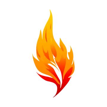 Flaming Fire Transparent Hand Painted Vector Flaming Fire Transparent