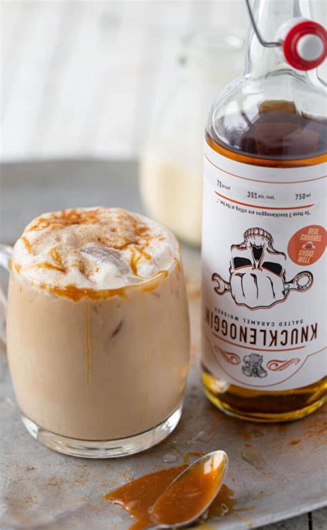 Salted Caramel Eggnog Cocktail Fresh Flavorful