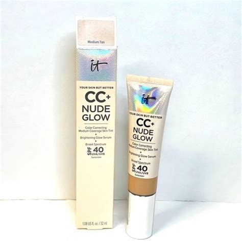 It Cosmetics Makeup It Cosmetics Cc Nude Glow Medium Tan Poshmark