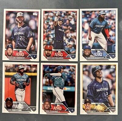 Topps Update All Star Game Insert Rookie Rc S Stars Who Do