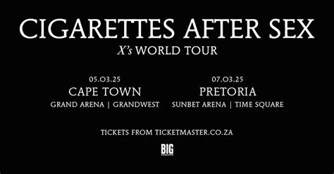 Cigarettes After Sex And Big Concerts Proudly Announce The Xs World