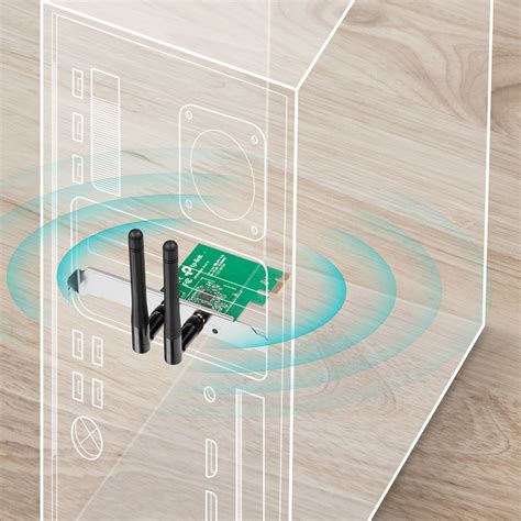 TL WN881ND Adaptador PCI Express inalámbrico N de 300 Mbps TP Link