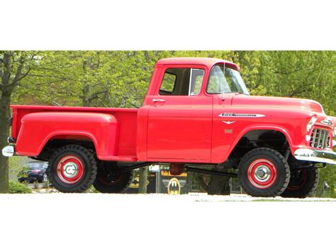 1956 Chevrolet 3100 Napco 4x4 Stepside Pickup For Sale Classiccars