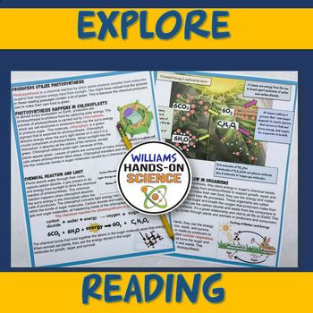 Photosynthesis Cellular Respiration 5E Lesson Data Analysis NGSS MS LS1