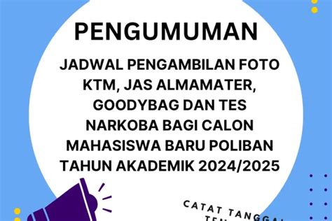 Penerimaan Mahasiswa Baru Jalur Seleksi Mandiri Poliban Ta20242025 Politeknik Negeri Banjarmasin