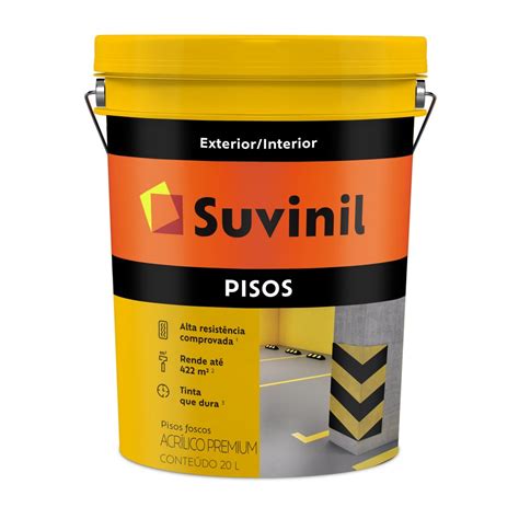 Suvinil Piso Fosco Litros Rezende Constru O