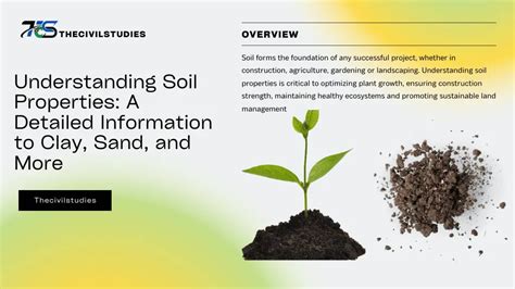understanding soil properties  detailed information  clay sand