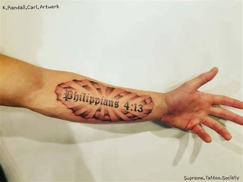 101 Best Philippians 4 13 Tattoo Ideas You Have To See To Believe