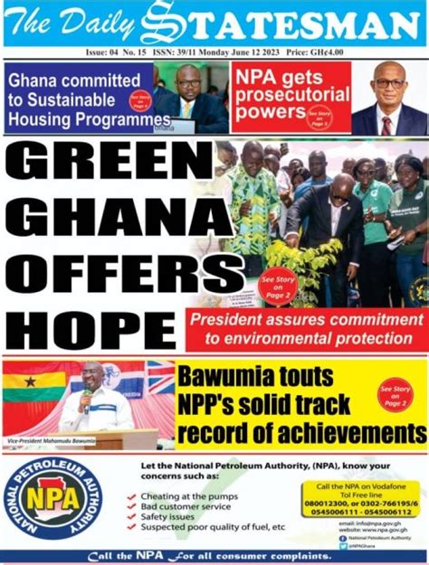 Newspaper Headlines: Monday, June 12, 2023 - Adomonline.com