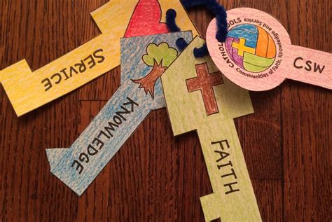 Arts And Crafts Catholic Schools Week Keys Catholic Teacher Resources