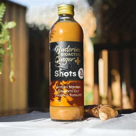 Buderim Bioactive Ginger Shots 350ml Buderim Ginger