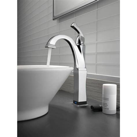 Delta Dryden Chrome 1 Handle Vessel Watersense Bathroom Sink Faucet In