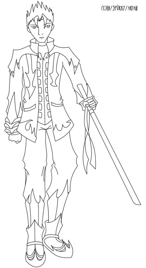 Vergil New Outfit Lineart By Nekogothicsporkie On Deviantart