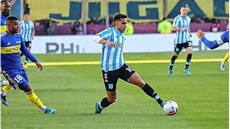 Matías Rojas es duda en Racing para el Clásico con Boca