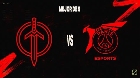 Gg Vs Psg Msi Play In D A Partida League Of Legends