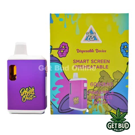 High Out Pineapple Express Disposable Vape 6000mg 🔥🔥 Get Bud Online Usa