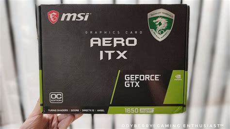 Unboxing Test 3DMark Time Spy Benchmark MSI GeForce GTX 1650 SUPER