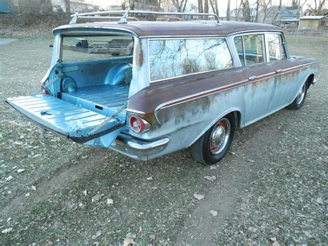 Solid Original Amc Rambler Cross Country Station Wagon With Great