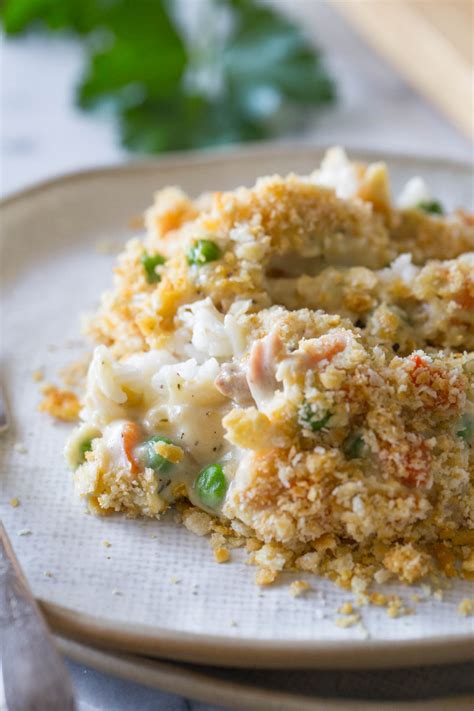 Creamy Chicken and Rice Bake - Lovely Little Kitchen