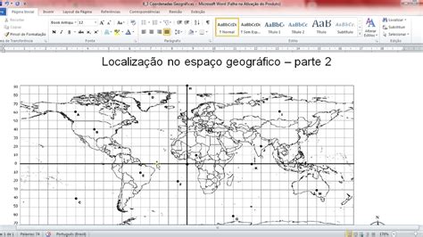 Exercício Coordenadas Geográficas Professor Robson Delfino YouTube