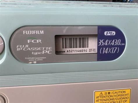 14x17 35x43 Fuji CR Cassette With IP Phosphor Plate Type PC LabX