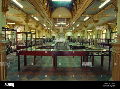 Dr. Bhau Daji Lad Museum interior ; oldest museum in city ; Byculla Zoo ...