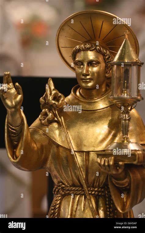 Relic Of St Anthony Of Padua Tour Stock Photo Alamy