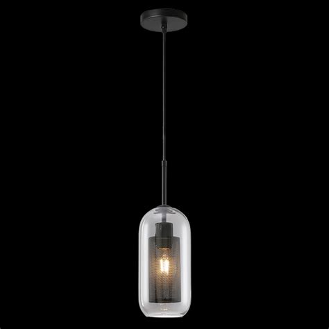 Klight Lw Klch Sm V W New York Cylinder Glass Pendant Led