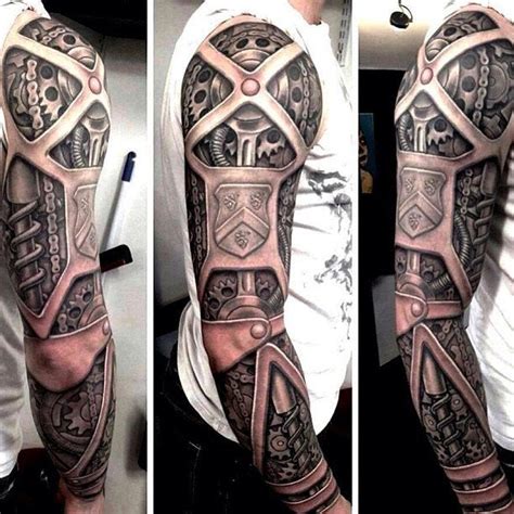 Mechanical arm tattoo : steampunk