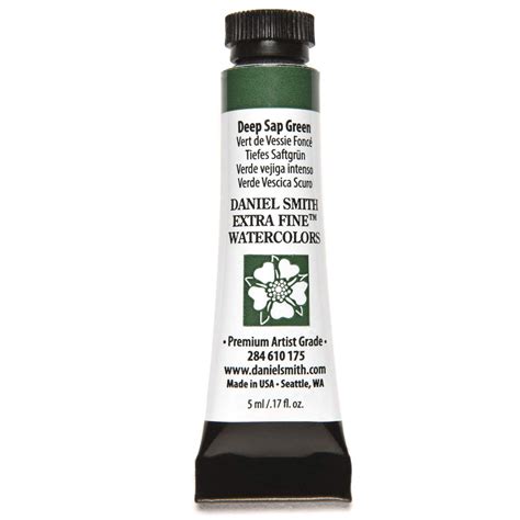 Aquarela Daniel Smith Tubo Ml Deep Sap Green