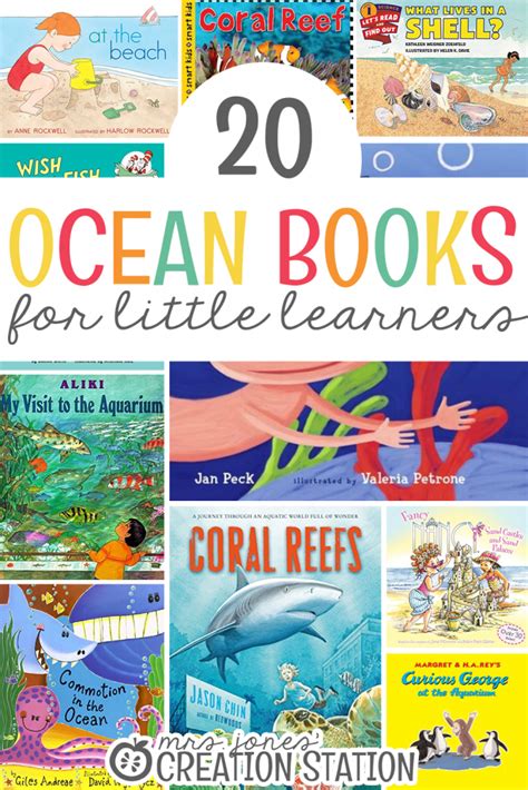 20 Ocean Books For Little Learners Mrs Jones Creation Station