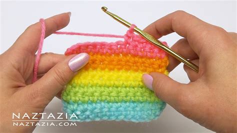 How To Crochet For Beginners Right Hand Video By Naztazia Youtube