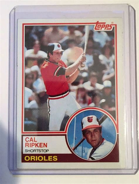 Topps Cal Ripken Jr Baltimore Orioles Nm Mt Baltimore Orioles