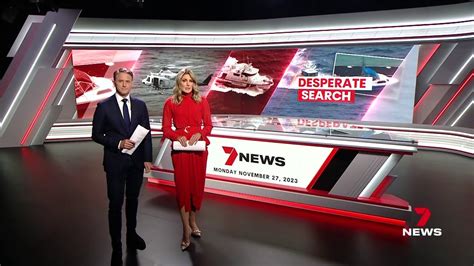 Seven News Brisbane New Set Full Bulletin Monday 27 November 2023