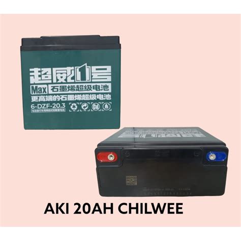 Jual AKI Sepeda Listrik Motor Listrik 12V 20AH Chilwee Battery Original