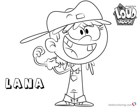 Lisa Loud House Coloring Pages Coloring Pages