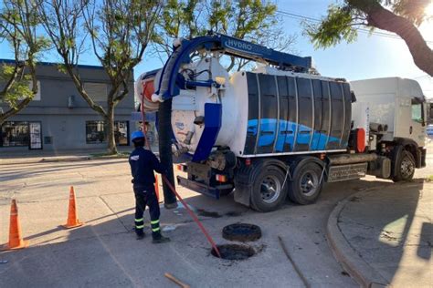 Aguas Santafesinas Se Encuentra Cortado Un Tramo De La Calle Simonetta