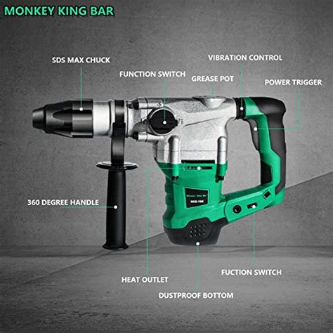 Monkey King Bar Sds Max V W Bpm Marteau Perforateur