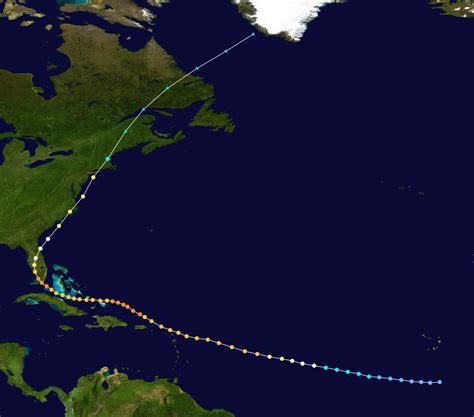 One landfall after another... Hurricane Donna (1960)