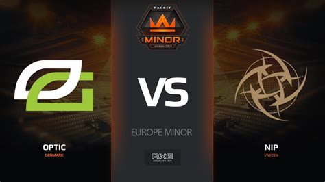 Optic Vs Nip Map Nuke Europe Minor Faceit Major Youtube