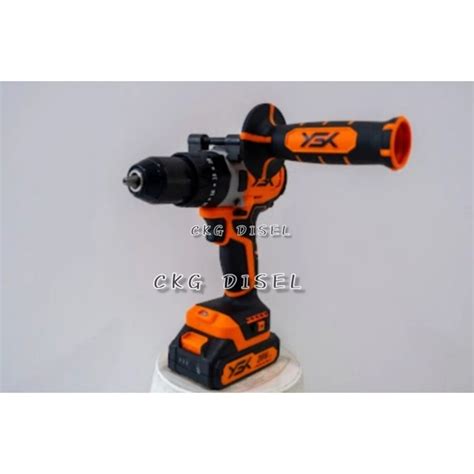 Jual Mesin Bor Cordles Yasuka Yid Cb Cordless Drill Mm Batrey Ah